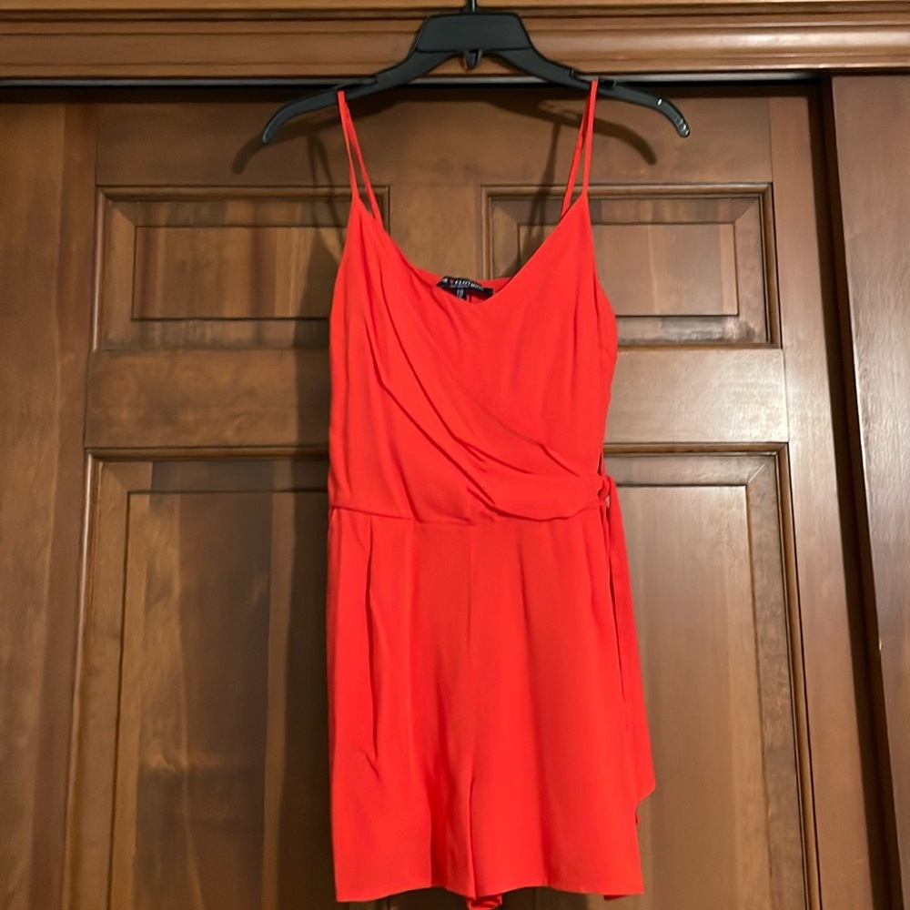 NWT red romper